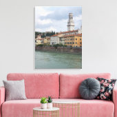 Vérone vue Cathédrale toile imprimé (Insitu(Salon))