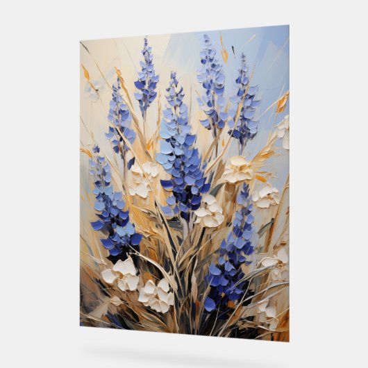 Veronica - Floral Impasto (Angle)
