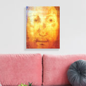 VERONICA'S VEIL HET GEZICHT VAN JESUS. CANVAS AFDRUK (Insitu (Woonkamer))