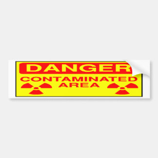 Verontreinigde Bumpersticker