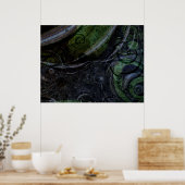 Verontreinigde wateren poster (Keuken)