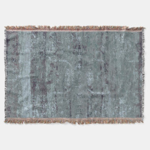 verontruste Abstract Antiek Blauwgroen blauw Deken