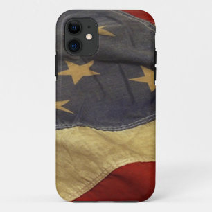 Verontruste Amerikaanse Vlag iPhone 11 Hoesje