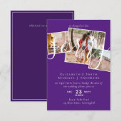 VERONTSCHULDIGING! Uitstel van het huwelijk Wijzig (Voorkant / Achterkant)