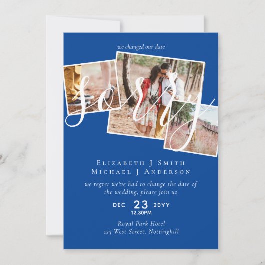 VERONTSCHULDIGING! Uitstel van het huwelijk Wijzig (Voorkant)