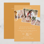 VERONTSCHULDIGING! Uitstel van het huwelijk Wijzig (Voorkant / Achterkant)