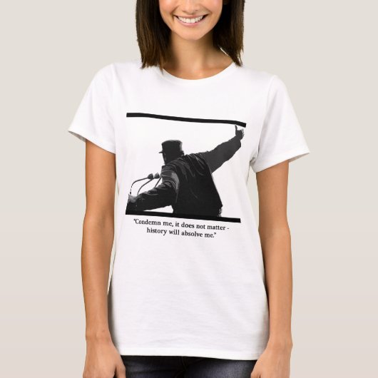 "Veroordeling mij" T-shirt (Voorkant)