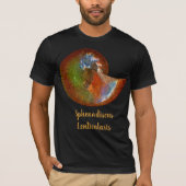 Veropaalde Sphenodiscus Ammoniet Schelp T-shirt (Voorkant)