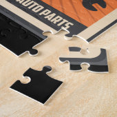 verouderd legpuzzel (Zijkant)