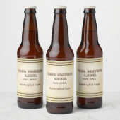 verouderd perkamentwijn uw eigen label bier etiket (Flessen)