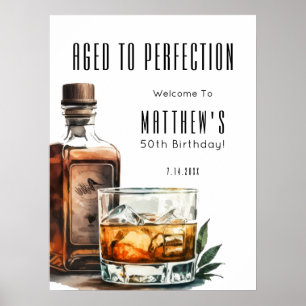 Verouderd tot in perfectie Verjaardagsfeestje Poster