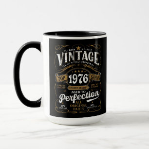 Verouderd Tot Perfectie Vintage 1976 Verjaardag 50 Mok