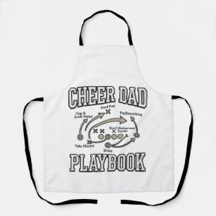 Verouderd Vector T-shirt Ontwerp Vader Playbook Aa Schort