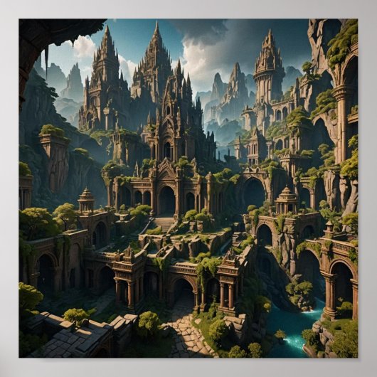 Verouderde beschaving poster (Voorkant)