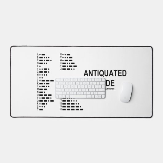 Verouderde Code Internationale Morse Code Humor Bureaumat (Keyboard & Muis)