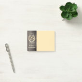 Verouderde lauweren aangepaste jaar werknemer jubi post-it® notes (Kantoor)