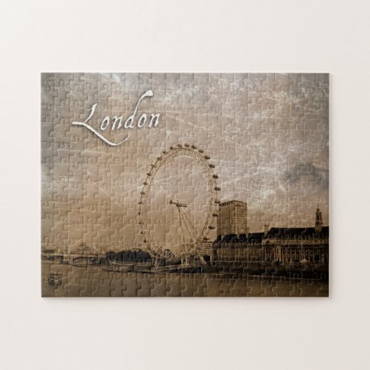 Verouderde Londen - puzzel (Horizontaal)