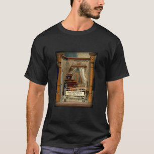 Verouderde Mannen van het Huis van de Oddity Doll T-shirt