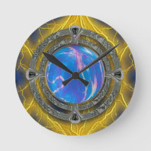 Verouderde mystieke koepel van magische putten en