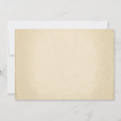 verouderde typografie Sla de datum op Save The Date (Achterkant)