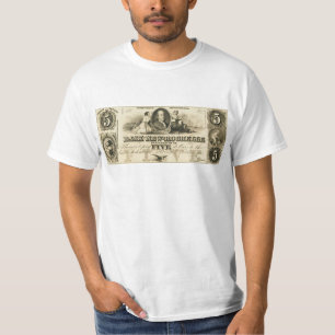 Verouderde valuta's t-shirt