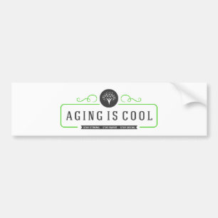 Veroudering is een kindersticker bumpersticker