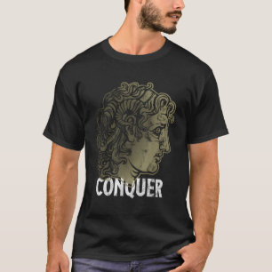 Verover Alexander de Grote Hoofd van het Oude Grie T-shirt