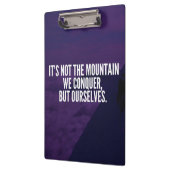 Verover de berg - Motivatie Klembord (Links)
