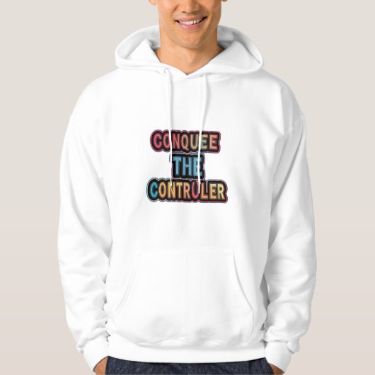 Verover de controller: geef je spel kracht - hoodie (Voorkant)