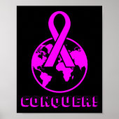 VEROVER! de wereld - strijd tegen borstkanker Poster (Voorkant)