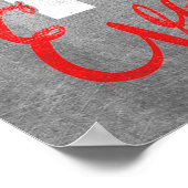 Verover elke dag angst, Inspirerend Poster (Hoek)