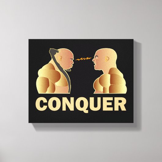 veroveraar canvas afdruk (Voorkant)