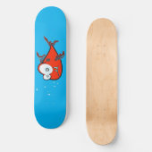 Veroverde schaarplaat van visskateboard skateboard (Voorkant)