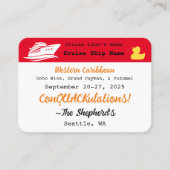 Verovering! Label met kruisend afval (Voorkant)