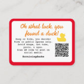 Verovering! Label met kruisend afval (Achterkant)