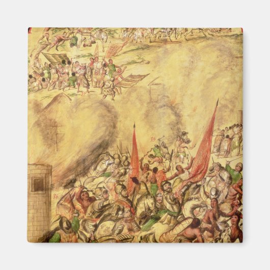 Verovering van Mexico: de Spanjaarden die zich ter Magneet (Voorkant)