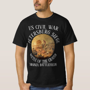VEROVERING VAN PETERSBURG - AMERIKAANSE BURGEROORL T-SHIRT