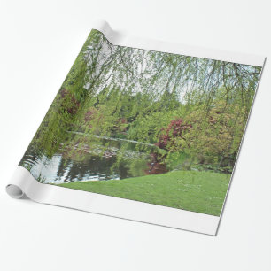 Verpak je cadeau met een beeld van vrede en schoon cadeaupapier