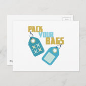 Verpak je zakken briefkaart (Voorkant / Achterkant)