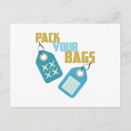 Verpak je zakken briefkaart