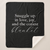 Verpak jezelf met liefde | Creëer je eigen Sherpa Sherpa Deken (Voorkant)