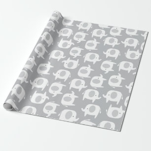 Verpakkende Document van de Olifanten van het baby Cadeaupapier