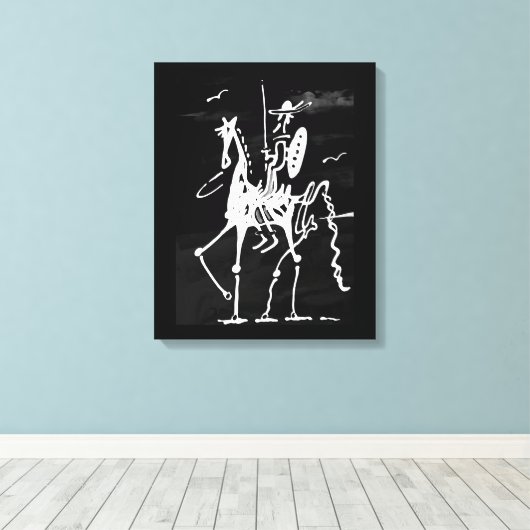Verpakking Canvas Don Quixote (Insitu (Houten vloer))
