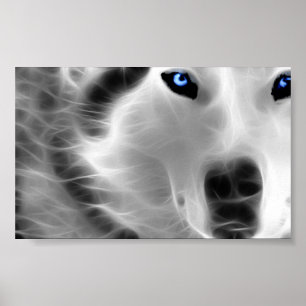 Verpakking Canvas Wolf Spirit 4' X 6' Canvas Poster