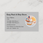 Verpakking en verzending van Logo Visitekaartje (Voorkant)