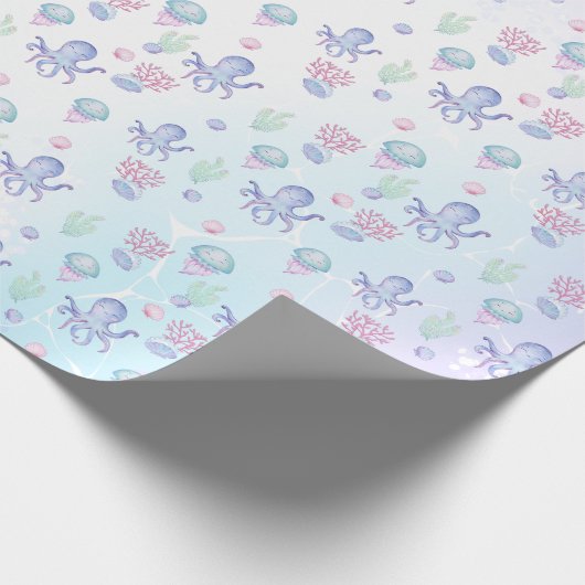 Verpakking Paper Nautical thema verjaardagsfeestje Cadeaupapier (Hoek)