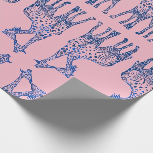 Verpakking Papier Koele Giraffes (Hoek)