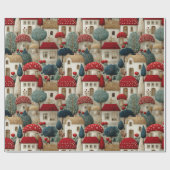 Verpakking Papier Needle Point Country Village (Vlak)