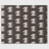 Verpakking Papier Schattigee Baby koe (Vlak)