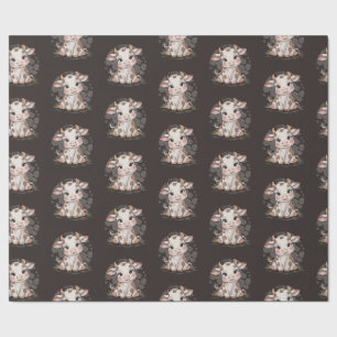 Verpakking Papier Schattigee Baby koe